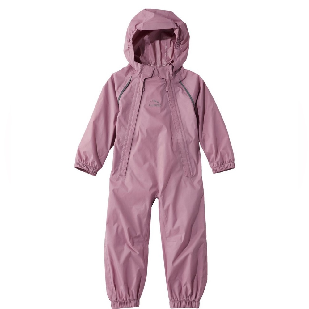 LL Bean Toddler Rain Bunting Mauve Berry 12-18 months